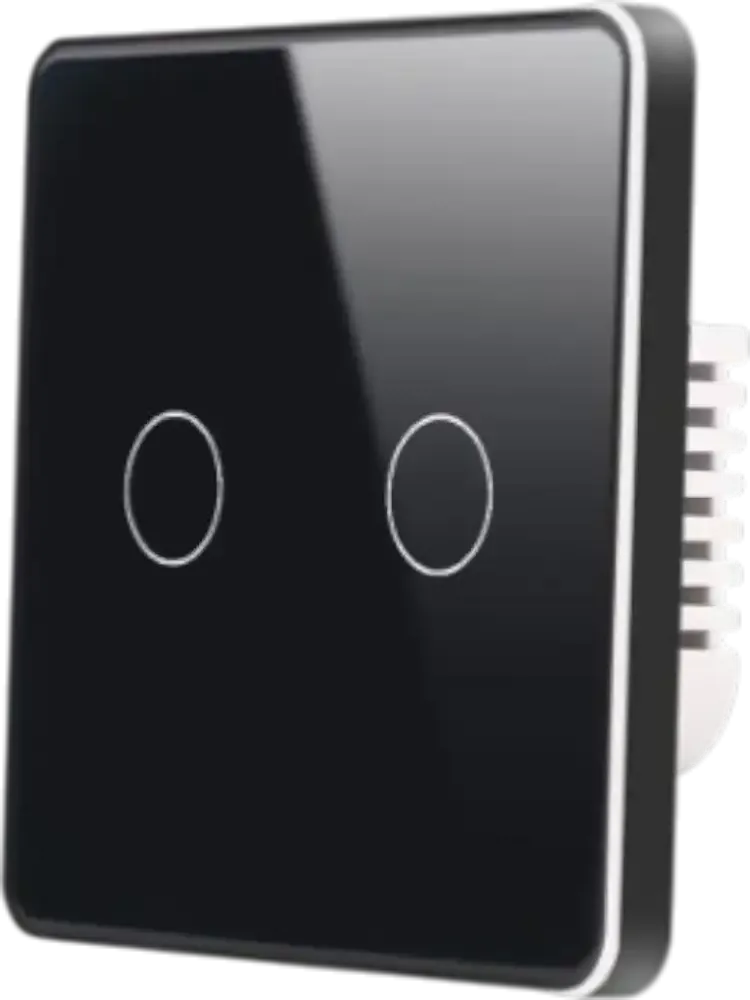 2 Relay channel, ZigBee3.0 protocol, Touch sensing, IP20 Rating.